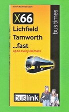 Bus timetable leaflet for sale  BIRMINGHAM