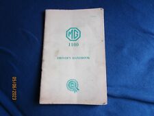 1100 drivers handbook for sale  BASILDON