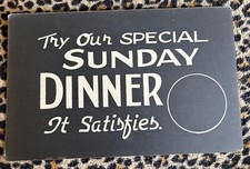 Vtg cardboard sign for sale  Springfield