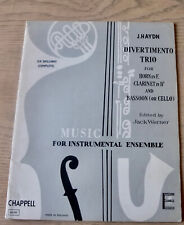 Haydn divertimento trio for sale  NORTH SHIELDS