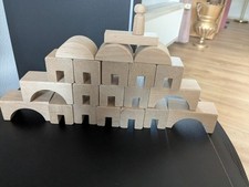 Holzbausteine natur formen gebraucht kaufen  Rheinbrohl