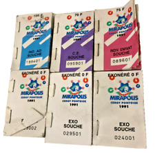 Lot souches abîmées d'occasion  Serris