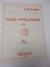 Villa lobos prelude for sale  Covington