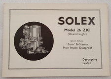 Solex model zic for sale  PRESTON