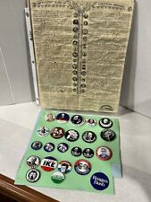 Vintage 1972 Bórax 25 Botões Repro Conjunto President - Incompleto, usado comprar usado  Enviando para Brazil