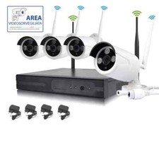 Kit videosorveglianza wireless usato  Paterno