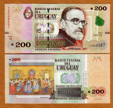 Uruguai, 200 pesos Uruguaios, 2019, P-96b, série G, UNC comprar usado  Enviando para Brazil