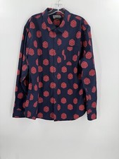 Camisa masculina oficial Dungeons And Dragons D20 DICE botão para cima tamanho grande em excelente estado usado!, usado comprar usado  Enviando para Brazil