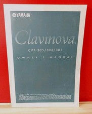 YAMAHA CLAVINOVA Original OWNER'S MANUAL 2004 CVP-305/303/301  comprar usado  Enviando para Brazil