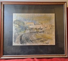 Disegno antico. pastello usato  Napoli