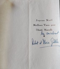 Robert gobbels autographe d'occasion  Plélo