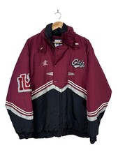 Jaqueta acolchoada vintage anos 90 logotipo atlético Montana Grizzlies tamanho grande comprar usado  Enviando para Brazil