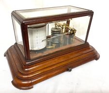 Antique mahogany barograph for sale  TARPORLEY