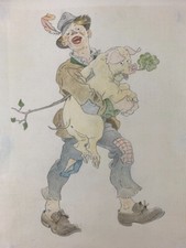 Riginal zeichnung karikatur gebraucht kaufen  Nürnberg
