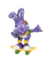 Figurka Królik Milka Kraft Food Plastikowe zabawki Królik na deskorolce na sprzedaż  PL