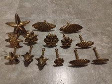 Lote de 14 moldes franceses em forma de flor para assar bolo pastelaria bronze Matfer Magyfleur comprar usado  Enviando para Brazil