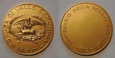 Medaglia centenario riva usato  Italia