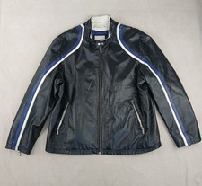 Usado, Jaqueta masculina vintage Wilsons couro M Julian XXL motocicleta 26x29 moto zíper completo  comprar usado  Enviando para Brazil
