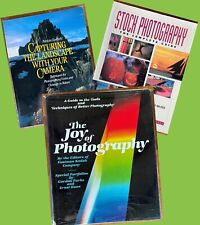 JOY of PHOTOGRAPHY BOOKS Capturing LANDSCAPE Camera STOCK GUIDE Kodak Lot Set 3 comprar usado  Enviando para Brazil