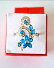 Bague apatite véritable d'occasion  L'Île-Rousse