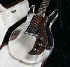 Hot Sale DAN Model Crystal Electric Guitar Acrylic Body Maple Neck without Case comprar usado Hot Sale DAN Model Crystal Electric Guitar Acrylic Body Maple Neck without Case comprar usado  Enviando para Brazil