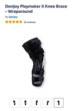 Donjoy playmaker knee for sale  HATFIELD
