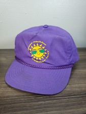 Usado, Boné Snapback Roxo Vintage Dream Machine "Summer Tour" Logotipo Óculos de Sol comprar usado  Enviando para Brazil