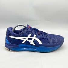 Tênis ASICS Gel Resolution 8 masculino tamanho 10 largo quadra pickleball comprar usado  Enviando para Brazil
