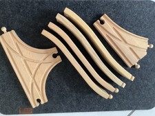 Holzeisenbahn holz schienen gebraucht kaufen  Hürth