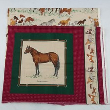 Vintage fabric equestrian for sale  Littleton