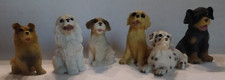 Statuine cagnolini resina usato  Italia