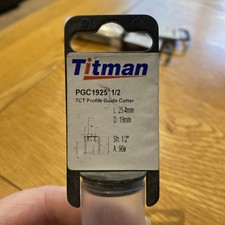 Titman tct guide for sale  WORTHING