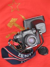 Usado, Lente SLR câmera ZENIT-122 35mm HELIOS-44M-6 soviética russa URSS comprar usado  Enviando para Brazil