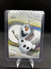 2025 Topps Chrome Disney Color Match Olaf Bookend 1/30 Frozen Silver Raro comprar usado 2025 Topps Chrome Disney Color Match Olaf Bookend 1/30 Frozen Silver Raro comprar usado  Enviando para Brazil