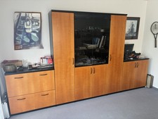 Chefzimmer febrü schrankwand gebraucht kaufen  Bad Salzuflen