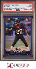 2013 TOPPS REFRATOR ROXO CROMADO #34 ED REED #/499 POP 1 PSA 10 F4246408-383 comprar usado  Enviando para Brazil