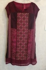Robe bordeaux doublée d'occasion  Bourg-de-Thizy