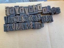 Antique various letterpress for sale  Feeding Hills