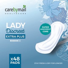Carebymail incontinence pads for sale  WEMBLEY