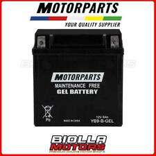 YB9-B BATTERIA MOTORPARTS GEL HONDA CB 125TD 125 1982 1988 YB9-B 0012750 usato  Trapani