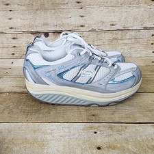 Tênis Skechers Shape Ups Feminino 10 Tonificação Caminhada Atlética Fitness Azul 11814 comprar usado  Enviando para Brazil