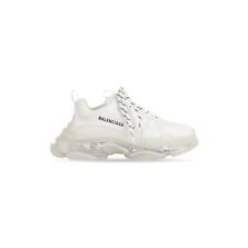 Tênis plataforma 100% autêntico como novo Balenciaga Triple S branco sola clara 34/4, usado comprar usado  Enviando para Brazil