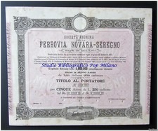 Soc anonima ferrovia usato  Milano