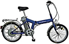 Bici elettrica pieghevole usato  Portici