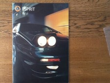 Lotus esprit brochure for sale  ROYSTON