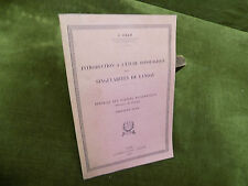 Introduction etude topologique d'occasion  Poitiers