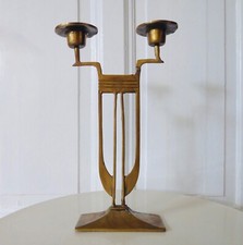 Jugendstil messing leuchter gebraucht kaufen  Hannover