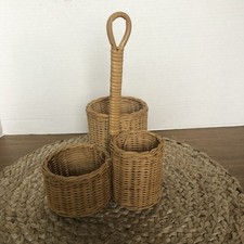 Vintage wicker basket for sale  West End
