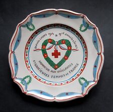 Assiette patriotique wwi d'occasion  Presles