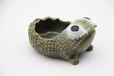 Plantador de sapo vintage verde empoeirado Hobnail no estilo de Jean Roger comprar usado  Enviando para Brazil